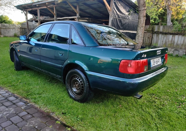 Audi A6 cena 7900 przebieg: 213571, rok produkcji 1995 z Bełżyce małe 154